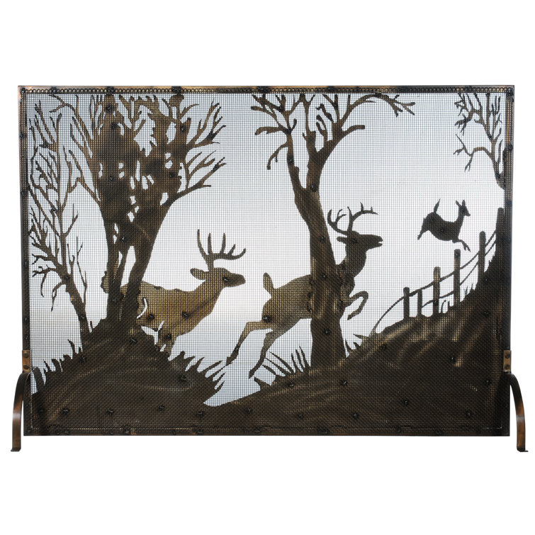 Deer Fireplace Screen I Am Chris